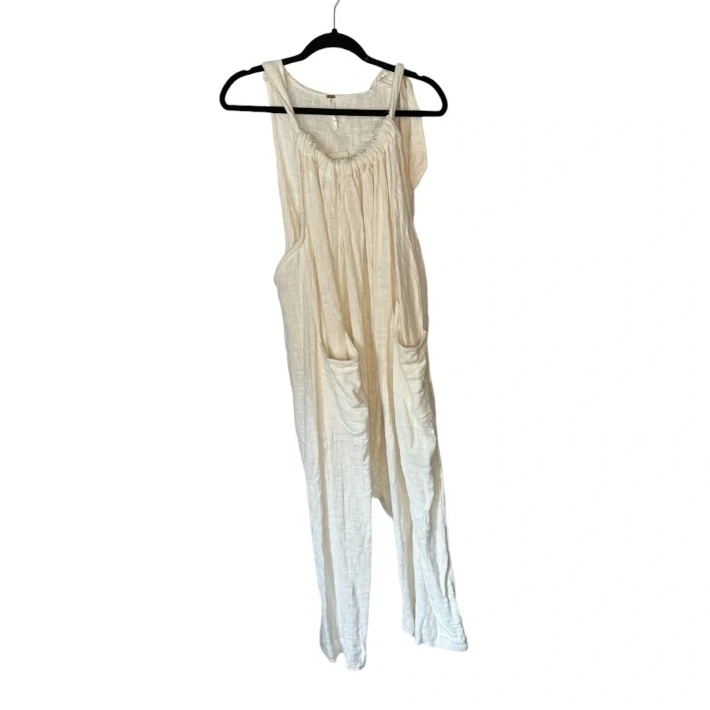 Free People Henriette One Piece in Ivory Size Large NWT